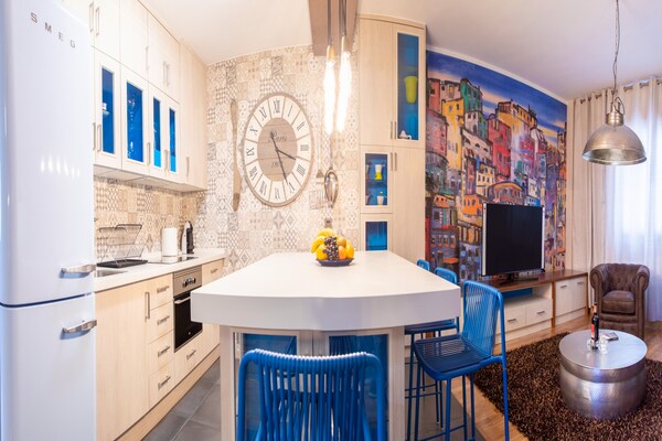 Foto van Appartement in Las Palmas bij Las Canteras - Vakantiehuis in Las Palmas de Gran Canaria - Kitchen