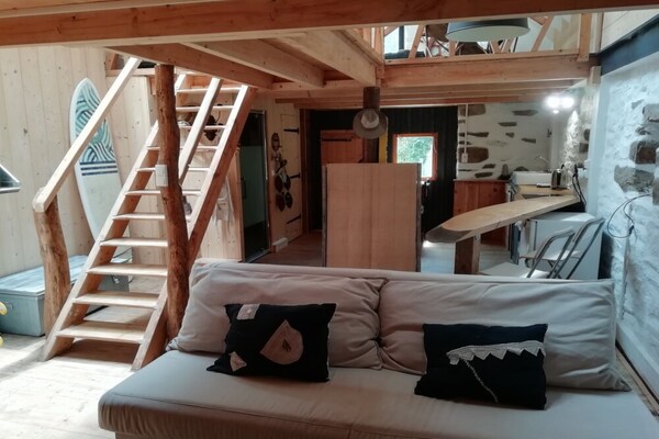 Foto van Bretagne Escape met Tuin - Vakantiehuis in Cleden Cap Sizun - LivingRoom