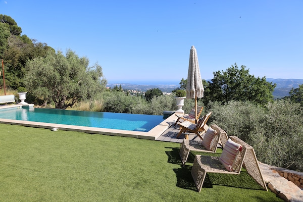 Foto van Villa in Grasse met privézwembad - Vakantiehuis in Grasse - PoolOfHouse