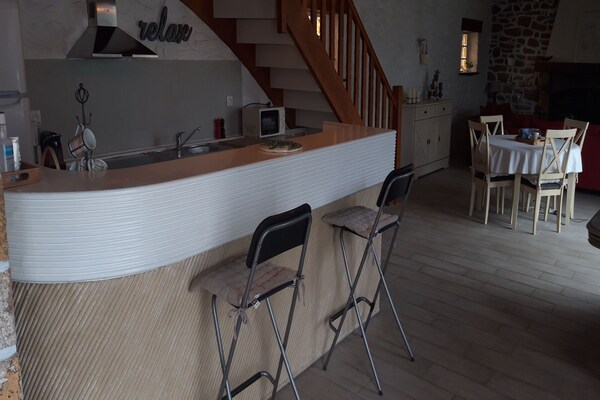 Foto van Familie-uitje aan de kust - Vakantiehuis in Plouhinec - Kitchen