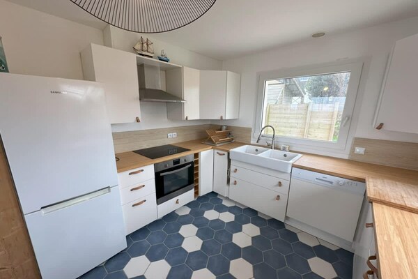 Foto van Charmant huis in Landéda met uitzicht op zee - Vakantiehuis in Landéda - Kitchen