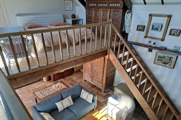 Foto van Granieten huis bij GR34 & zandstrand - Vakantiehuis in Trégunc - BedRoom