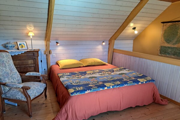 Foto van Granieten huis bij GR34 & zandstrand - Vakantiehuis in Trégunc - BedRoom