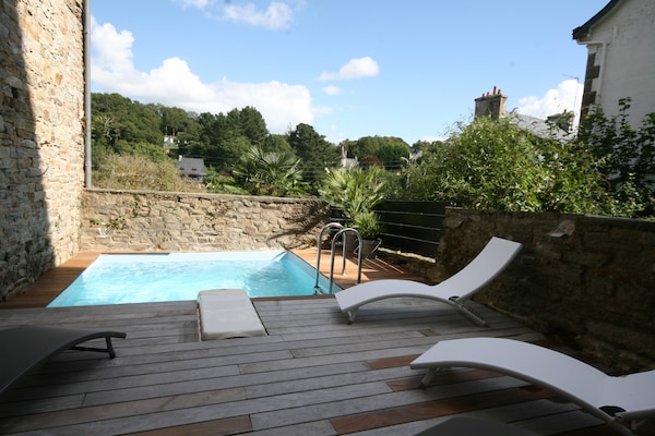 Foto van Villa in Pont-Aven, Bretagne, met privézwembad - Vakantiehuis in Pont-Aven - PoolOfHouse