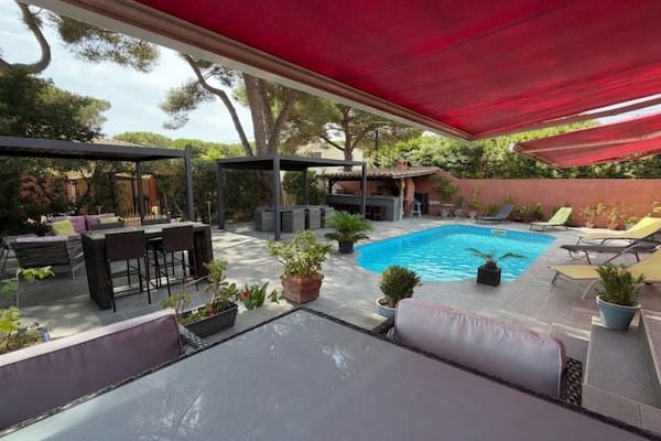 Foto van Charmante villa voor 6 personen in Agde - Vakantiehuis in Agde - ExteriorSummer