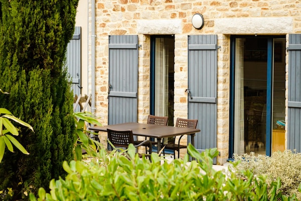 Foto van Bretonse nis: verblijf voor zes personen - Vakantiehuis in Cancale - TerraceBalcony