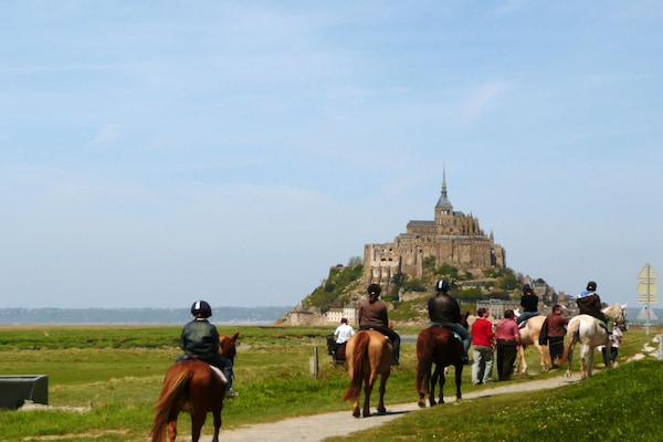 Foto van Chalet met zwembad op 500 meter van het strand. - Vakantiehuis in Saint-Pair-sur-Mer - AreaSummer20KM
