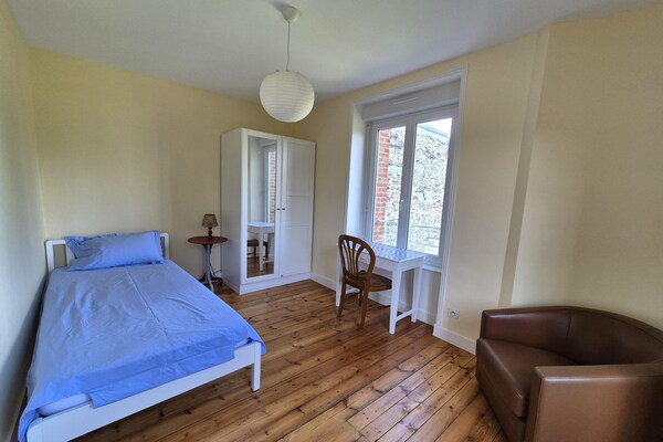 Foto van Charmant huis dicht bij het centrum - Vakantiehuis in Granville - BedRoom