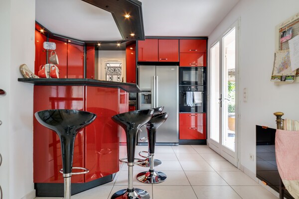 Foto van Appartement in Morbihan park in de buurt van zee - Vakantiehuis in Les Adrets de l'Esterel - Kitchen