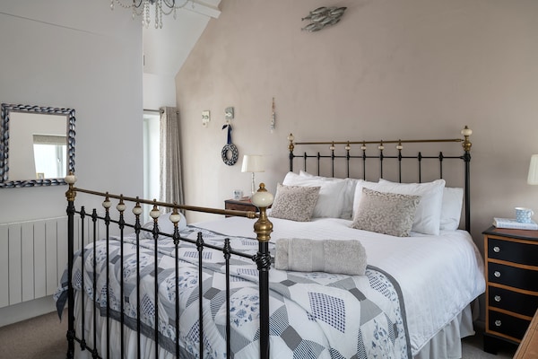 Foto van Kusthuis bij Wales Path met zeezicht - Vakantiehuis in Aberdaron - BedRoom