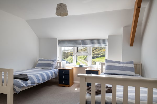 Foto van Kusthuis bij Wales Path met zeezicht - Vakantiehuis in Aberdaron - BedRoom