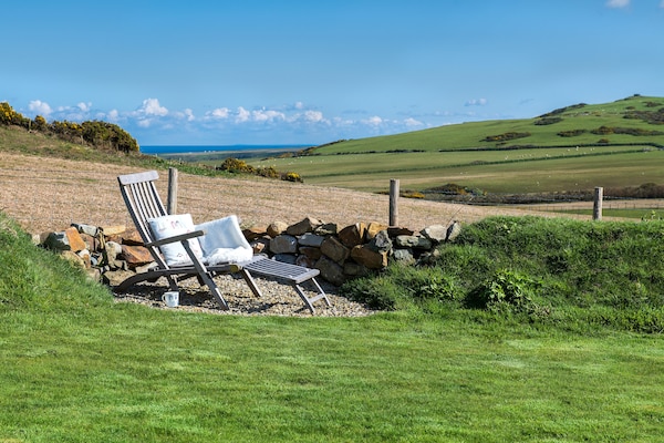 Foto van Kusthuis bij Wales Path met zeezicht - Vakantiehuis in Aberdaron - GardenSummer