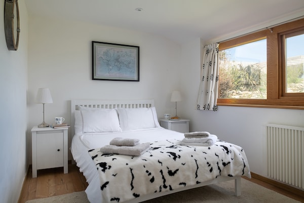 Foto van Kusthuis bij Wales Path met zeezicht - Vakantiehuis in Aberdaron - BedRoom