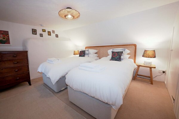 Foto van Cottage in St Mawgan bij Mawgan Porth Strand - Vakantiehuis in St Mawgan - BedRoom