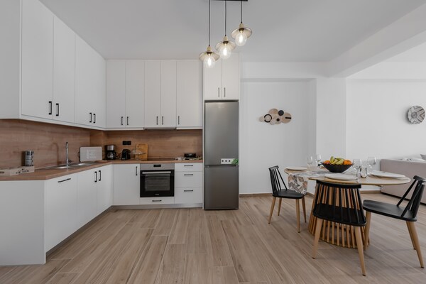 Foto van charmante vakantiebestemming gelegen op Kreta - Vakantiehuis in Damnoni - Kitchen