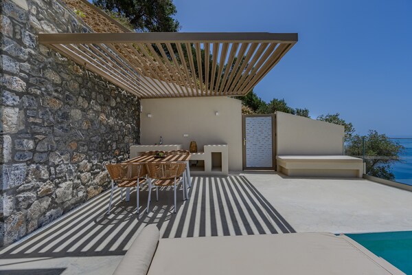 Foto van Villa in Plakias met zwembad bij stranden - Vakantiehuis in Plakias - terrace