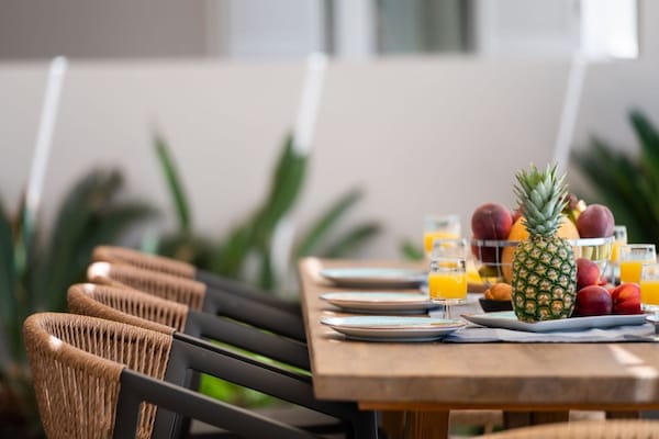 Foto van Chique familieprines landelijke oase - Vakantiehuis in Prines - TerraceBalcony