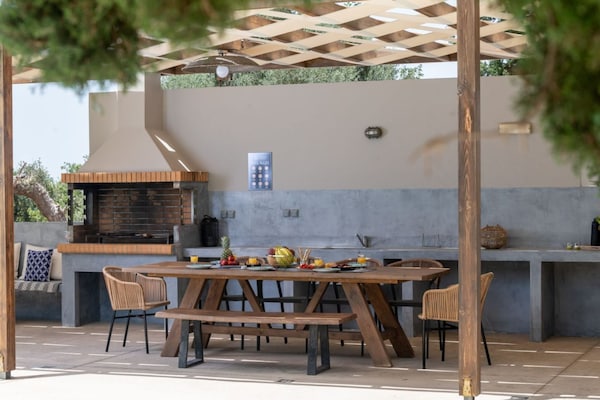 Foto van Chique familieprines landelijke oase - Vakantiehuis in Prines - TerraceBalcony