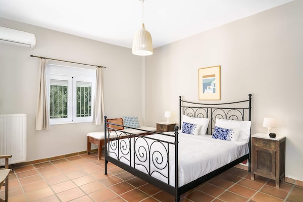 Foto van Charming spacious house, 5min from Rethymno! - Vakantiehuis in Tria Monastiria - BedRoom