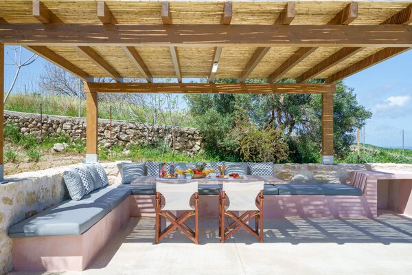 Foto van Charming spacious house, 5min from Rethymno! - Vakantiehuis in Tria Monastiria - Outdoor