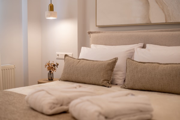 Foto van Chique oase aan de kust van Rethymno - Vakantiehuis in Rethymno Town - BedRoom