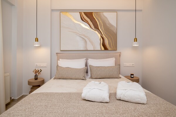 Foto van Chique oase aan de kust van Rethymno - Vakantiehuis in Rethymno Town - BedRoom