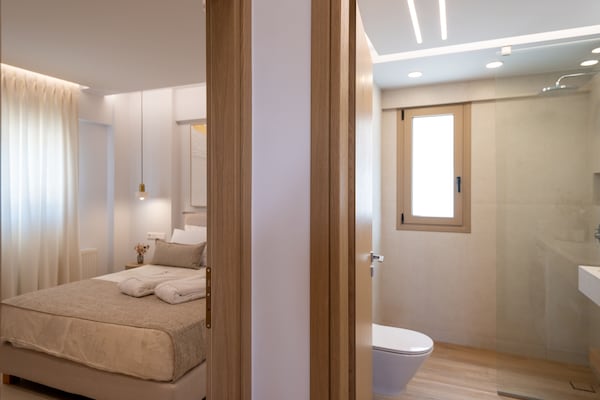 Foto van Chique oase aan de kust van Rethymno - Vakantiehuis in Rethymno Town - Landing