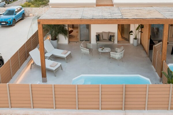 Foto van Chique oase aan de kust van Rethymno - Vakantiehuis in Rethymno Town - TerraceBalcony
