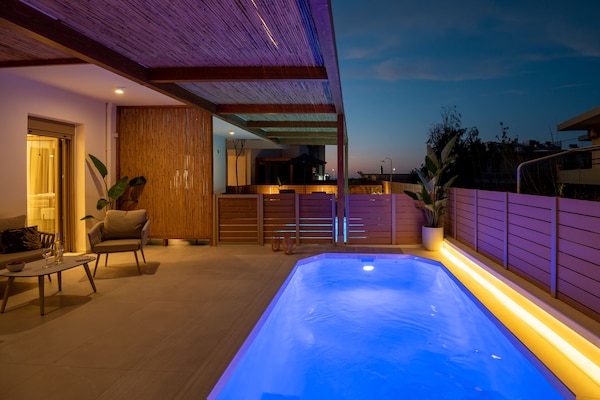 Foto van Chique oase aan de kust van Rethymno - Vakantiehuis in Rethymno Town - PoolOfHouse
