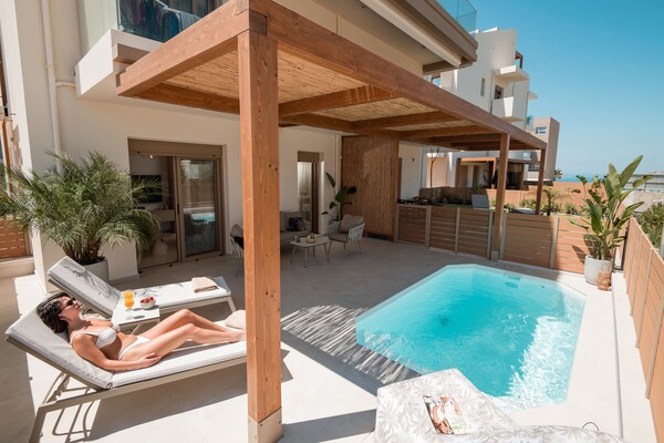 Foto van Chique oase aan de kust van Rethymno - Vakantiehuis in Rethymno Town - PoolOfHouse