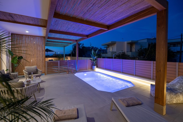 Foto van Chique oase aan de kust van Rethymno - Vakantiehuis in Rethymno Town - PoolOfHouse