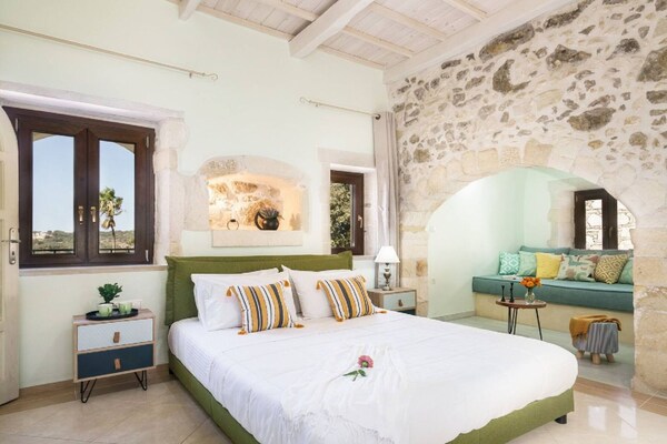 Foto van Armeni Mountain Oasis met 3 slaapkamers - Vakantiehuis in Armeni - BedRoom