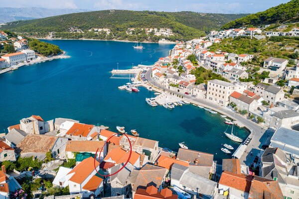 Foto van Apartments Sonja - Two Bedroom Apartment with Balcony and Garden View (A3+2) (ST) - View