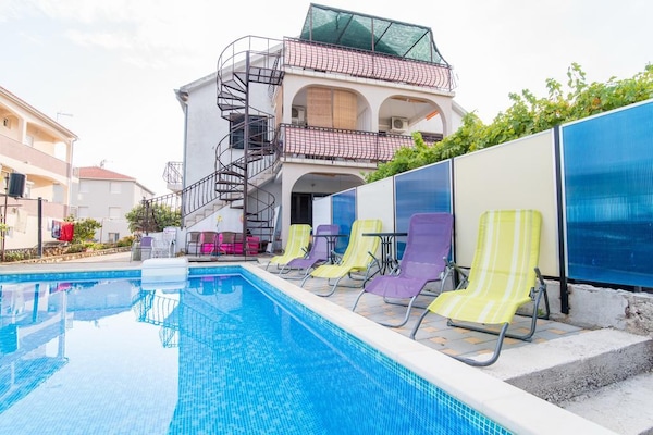 Foto van Apartments Fidelis - One Bedroom Apartment with Terrace and Garden View(1) - Pool