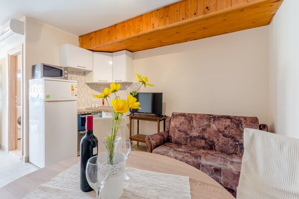 Foto van Apartments Fidelis - Two Bedroom Apartment with Terrace(6) - LivingRoom