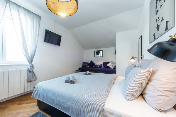 Foto van Apartment Marilyn - Two Bedroom Apartment with Terrace and Partial Sea View - BedRoom