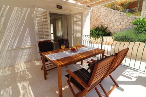 Foto van Apartments Seafront Silence - One Bedroom Apartment with Terrace and Sea View - terrace