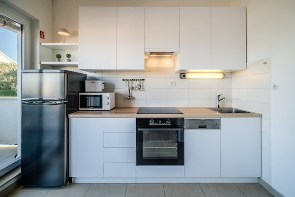 Foto van Apartments Tomy - One Bedroom Apartment with Balcony and Sea view (Apartment 1) - Kitchen