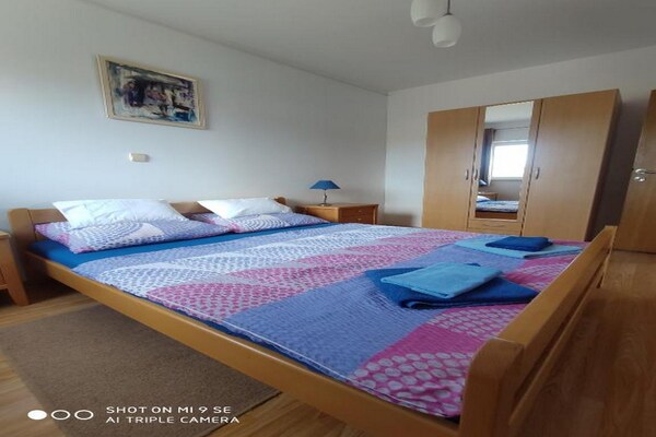 Foto van Apartments Vala - One Bedroom Apartment with Sea View A2 - BedRoom