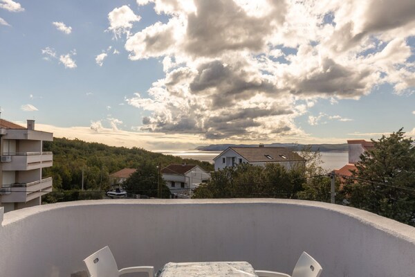 Foto van Apartments Ilija Njavro - One Bedroom Apartment with Terrace and Sea View - terrace