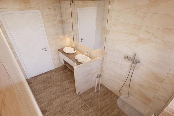 Foto van Apartments Villa Subic - Superior Two Bedroom Apartment with Balcony B2 - BathRoom