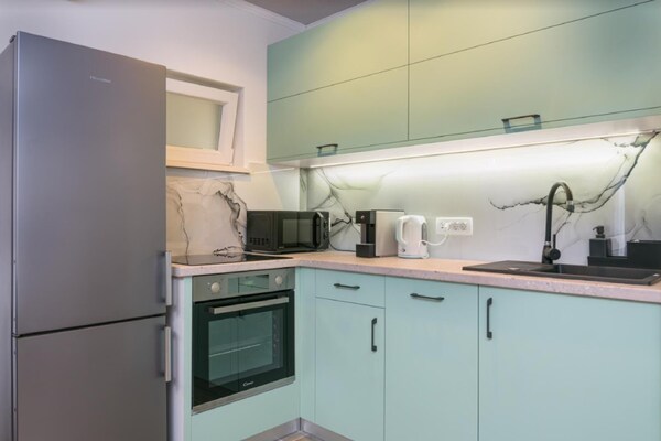 Foto van Apartments Vujina - One Bedroom apartment and Balcony - Kitchen