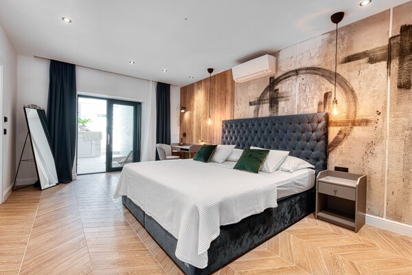 Foto van Appartement met zwembad en bubbelbad - Vakantiehuis in Cavtat - BedRoom