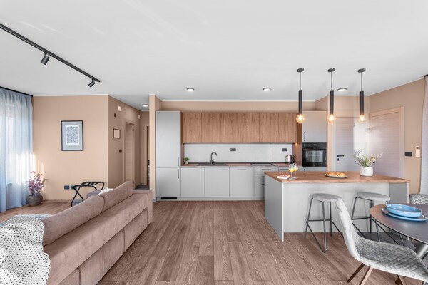 Foto van Appartement in Pula met Zeezicht en Bubbelbad - Vakantiehuis in Brtonigla - Kitchen