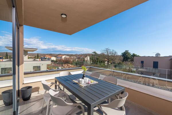 Foto van Appartement in Pula met Zeezicht en Bubbelbad - Vakantiehuis in Brtonigla - ViewSummer