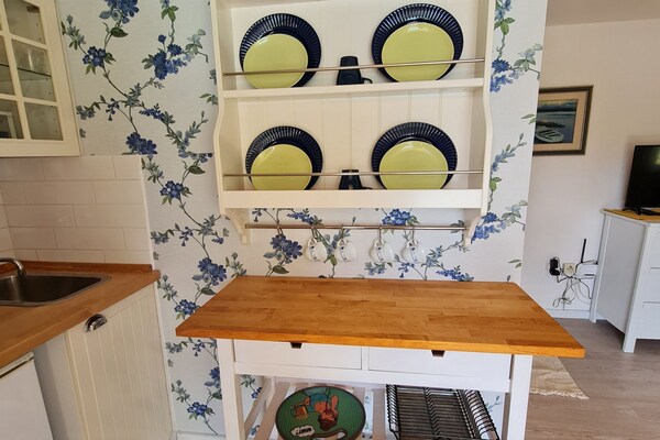 Foto van Blissful Bay Apartments Vrboska - Studio with Terrace - Kitchen