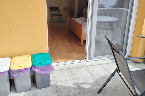 Foto van Comfort Kostrena Apartments Rijeka - Studio Apartment with balcony and sea view (4) - TerraceBalcony