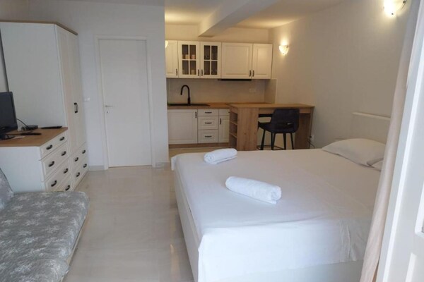 Foto van Comfort Apartments Lumbarda - Studio with SeaView - Vakantiehuis in Lumbarda - BedRoom