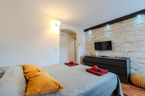 Foto van Bračić Premium Apartments with Outdoor Pool and Sauna - Studio Apartment with Balcony - BedRoom