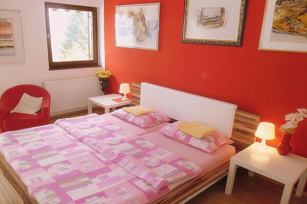 Foto van Appartement met zeezicht, terras en keuken - Vakantiehuis in Opatija - BedRoom